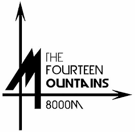 THE FOURTEEN MOUNTAINS 8000M logo