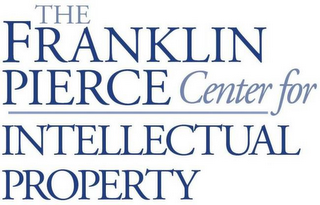 THE FRANKLIN PIERCE CENTER FOR INTELLECTUAL PROPERTY logo