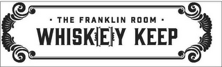 THE FRANKLIN ROOM WHISKEY KEEP logo