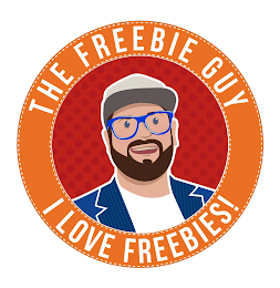 THE FREEBIE GUY I LOVE FREEBIES! logo