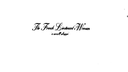 THE FRENCH LIEUTENANT'S WOMAN 'A' SMALL SHOPPE' logo