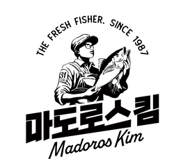 THE FRESH FISHER. SINCE 1987 31 MADOROS KIM logo