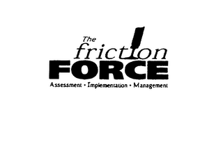 THE FRICTION FORCE ASSESSMENT IMPLEMENTATION MANAGEMENT logo