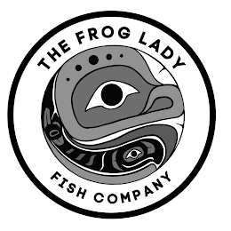 THE FROG LADY FISH COMPANY logo