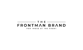 THE FRONTMAN BRAND FOR THOSE AT THE FRONT logo