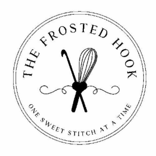 THE FROSTED HOOK ONE SWEET STITCH AT A TIME logo