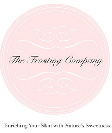 THE FROSTING COMPANY ENRICHING YOUR SKIN WITH NATURE'S SWEETNESS logo