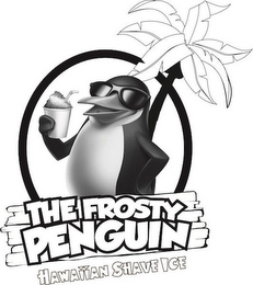 THE FROSTY PENGUIN HAWAIIAN SHAVE ICE logo