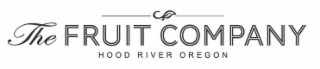 THE FRUIT COMPANY HOOD RIVER OREGON logo