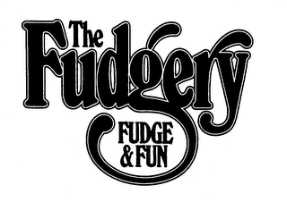 THE FUDGERY FUDGE & FUN logo