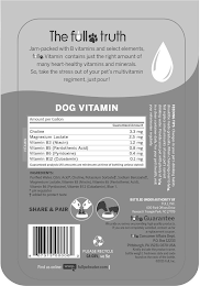 THE FULL TRUTH DOG VITAMIN logo