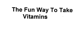 THE FUN WAY TO TAKE VITAMINS logo