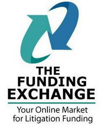 THE FUNDING EXCHANGE YOUR ONLINE MARKET FOR LITIGATION FUNDING logo
