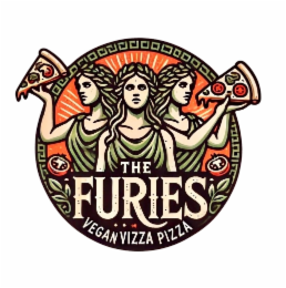 THE FURIES VEGAN VIZZA PIZZA logo