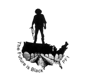 THE FUTURE IS BLACK PF1 logo