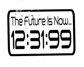 THE FUTURE IS NOW... 12:31:99 logo