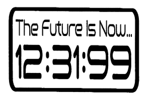 THE FUTURE IS NOW... 12:31:99 logo