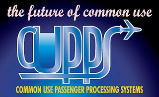 THE FUTURE OF COMMON USE CUPPS COMMON USE PASSENGER PROCESSING SYSTEMS logo