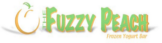 THE FUZZY PEACH FROZEN YOGURT BAR logo