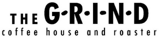 THE G R I N D COFFEE HOUSE AND ROASTER logo