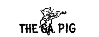 THE GA. PIG logo