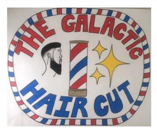 THE GALACTIC HAIR CUT logo