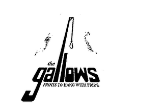 THE GALLOWS PRINTS TO HANG WITH PRIDE logo