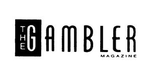 THE GAMBLER MAGAZINE logo
