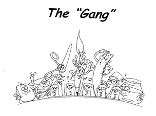 THE "GANG" logo