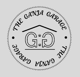 THE GANJA GARAGE GG THE GANJA GARAGE logo