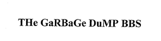 THE GARBAGE DUMP BBS logo