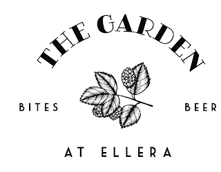 THE GARDEN AT ELLERA BITES BEER logo