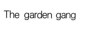 THE GARDEN GANG logo