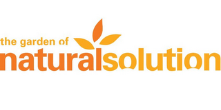 THE GARDEN OF NATURALSOLUTION logo
