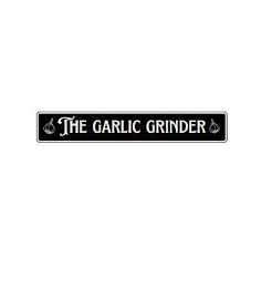 THE GARLIC GRINDER logo