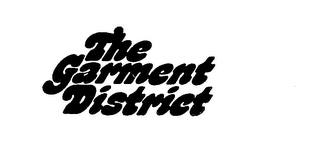 THE GARMENT DISTRICT logo