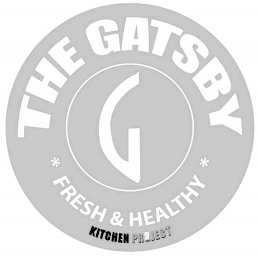 THE GATSBY G * FRESH & HEALTHY * KITCHEN PROJECT logo