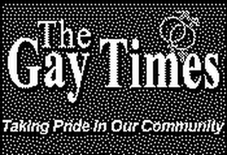 THE GAY TIMES TAKING PRIDE IN OUR COMMUNITY logo