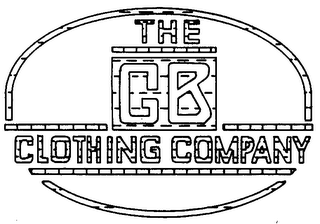 THE GB CLOTHING COMPANY logo