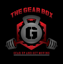 THE GEAR BOX G GEAR UP AND GET MOVING logo