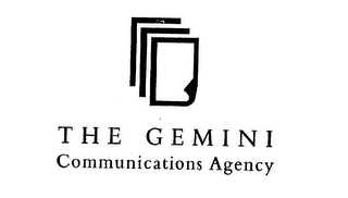 THE GEMINI COMMUNICATIONS AGENCY logo