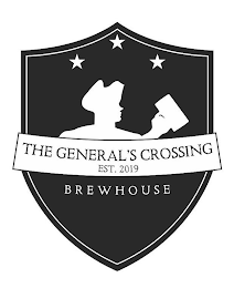 THE GENERAL'S CROSSING EST. 2019 BREWHOUSE logo