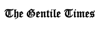 THE GENTILE TIMES logo
