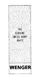 THE GENUINE SWISS ARMY KNIFE WENGER logo