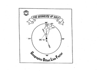 THE GEOMETRY OF GOLF GEOGRAPHIC OFFSET LINE FACTOR logo