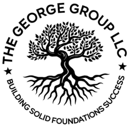 THE GEORGE GROUP LLC BUILDING SOLID FOUNDATIONS FOR SUCCESS logo