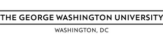 THE GEORGE WASHINGTON UNIVERSITY WASHINGTON, DC logo
