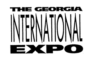 THE GEORGIA INTERNATIONAL EXPO logo