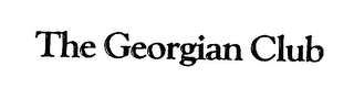 THE GEORGIAN CLUB logo