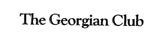 THE GEORGIAN CLUB logo